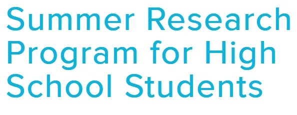 Summer Research Program for High School Students